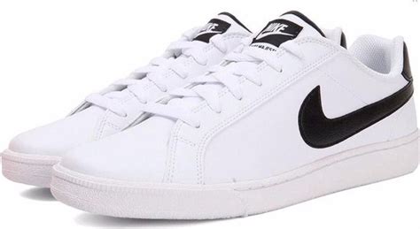 heren nike wit zwart court majestic leer|Nike Court herenschoenen online kopen .